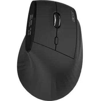 Acer Smart Fit / Vertikální / Optická / Pro praváky / 8 000 DPI / USB+BT / Černá ACER