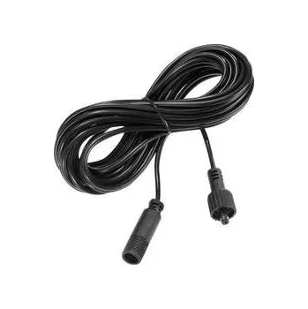 Napájecí kabel Esotec Prodlužovací kabel s válcovým konektorem 5 m 1 PIN se šroubením