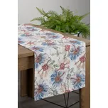 UBRUS FLORE 7 40X140 CM VZOROVANÝ