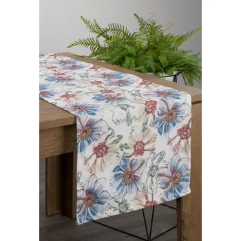 ubrus UBRUS FLORE 7 40X140 CM VZOROVANÝ