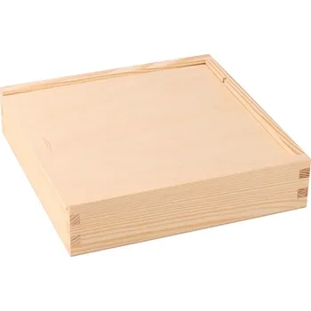 Dárková krabička Dřevěná krabička na fotografie ve formátu 13x18 cm