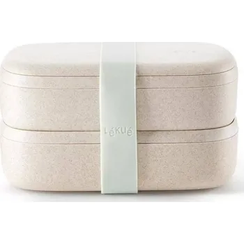 Dóza na potraviny Svačinový box LUNCHBOX TO GO ORGANIC Lékué krémový