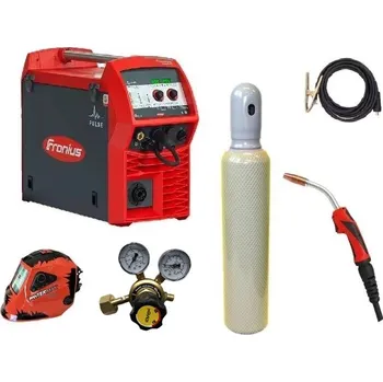 Svářečka Svářečka Fronius TransSteel 3000 C PULSE - výhodný SET Varianta: SET 31: svářečka s výbavou v popisu stroje + kukla profi + RV CO2 + lahev CO2 plná 4.075.227.880