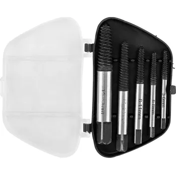 Sada nářadí Graphite Vytahovač na zlomené šrouby, 3-19 mm, sada 5 ks