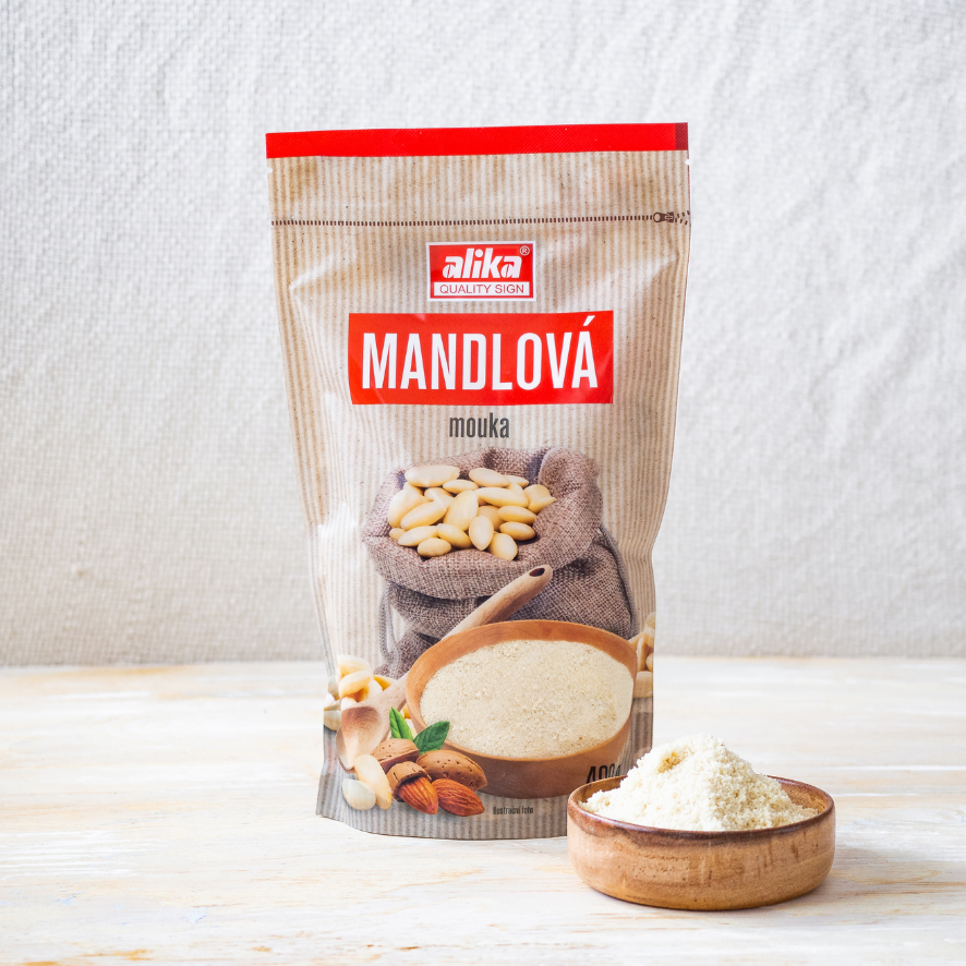 Alika Zdravé ořechy Mandlová mouka blanšírovaná 400g
