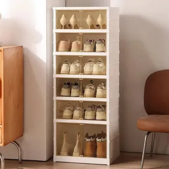 Botník Skládací skříň na boty (6 úrovní), 50120