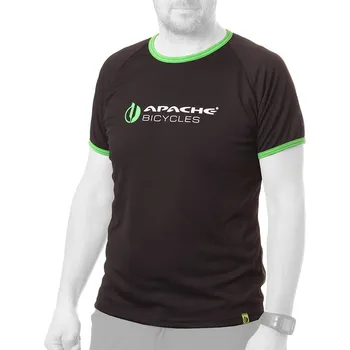 cyklistický dres Tričko Apache Logo, L lady