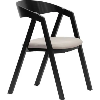 Jídelní židle Křesílko GURU černá látka