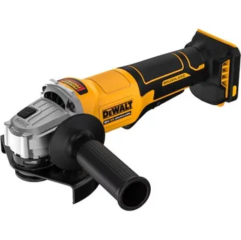 úhlová bruska DeWalt Úhlová bruska 18V XR 125 mm s bezuhlíkovým motorem a pádlovým spínačem (bez aku)
