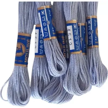 Příze Bavlnka na vyšívání MOULINE - 4512 (Vyšívací příze Mouline Niťárna)