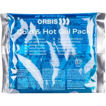 Orbis Dental ORBIS Cold & Hot Gel Pack 10ks 140x110mm opakovaně použitelné gelové obklady