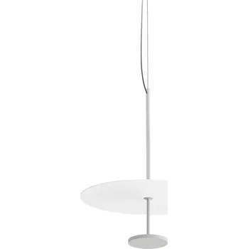 Linea Light CA086DWHMDI Stilo_P, závěsné svítidlo pro nepřímé osvětlení, 13W LED 2700K, bílá, prům. 34,5cm