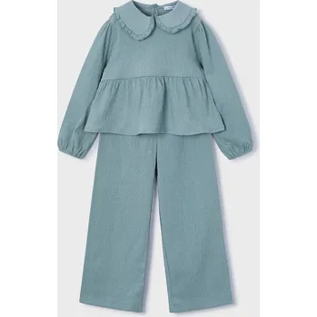 Oblečení a móda Dětská souprava Mayoral 4581.6E.Mini.9BYA tyrkysová 67X, vel. 128