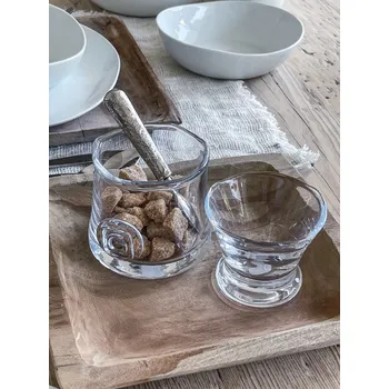 Dóza na potraviny Dóza na cukr - hrubé sklo