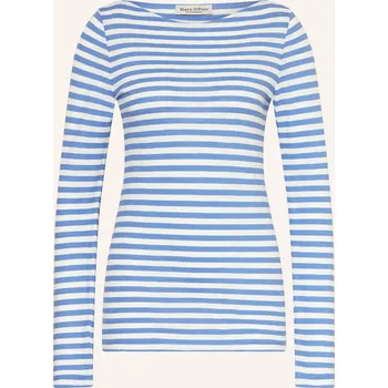 Dámské tričko Marc O'polo Dámské Tričko S Dlouhým Rukávem, bílá / modrá, 42