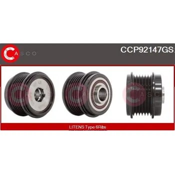 Řemenice, generátor CASCO CCP92147GS