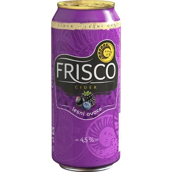 Pivo Frisco Lesní Ovoce plech 0,4l