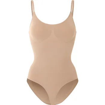 Body esmara® Dámské bezešvé tvarující body (béžová, M (40/42))