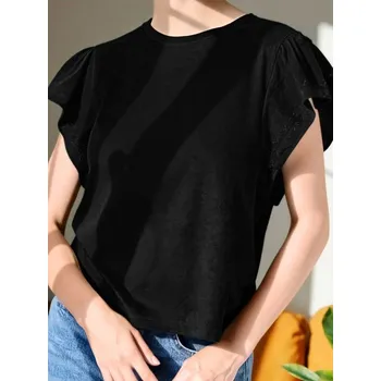 Dámská halenka Sinsay - Halenka s ozdobnými rukávy - černá - 552EU-99X - 552EU-99X-S