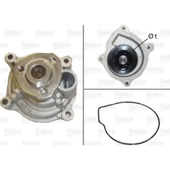 Chladič motoru Vodní čerpadlo, chlazení motoru VALEO 506867