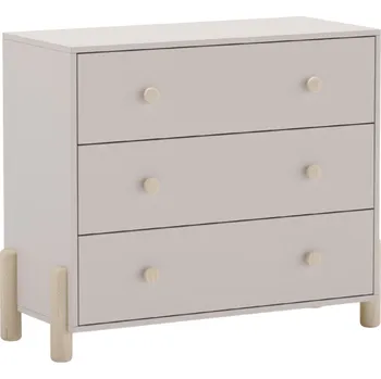 přebalovací pult a komoda Marckeric Krémová dřevěná komoda Enola 90 x 40 cm