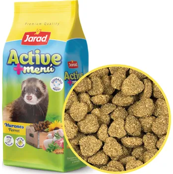 Krmivo pro hlodavce Jarad Active+ Fretka - 2x800g
