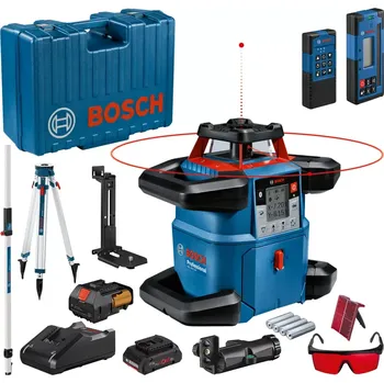 Měřicí přístroj BOSCH GRL 600 CHV + GR240 + BT170HD Rotační laser set - 06159940P5