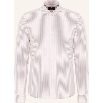 Pánská košile Joop! Pánská Košile Pares Slim Fit, bílá / fialová, 40