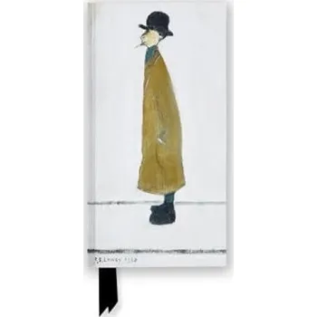 Cizojazyčná kniha L.S. Lowry: Gentleman Looking at Something (Foiled Slimline Journal)