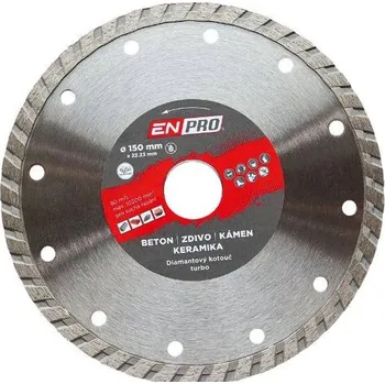 Řezný kotouč Kotouč diamantový turbo Ø 150 x 1.4 x 22.3 mm, ENPRO