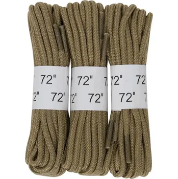 Tkaničky do bot ROTHCO Tkaničky do bot 180 cm PÍSKOVÉ 3 páry