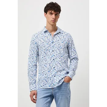 Pánská košile Košile Medicine pánská, více barev, slim, s klasickým límcem RW25-KDM034 vícebarevná MLA, vel. L