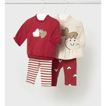 Kojenecký overall Kojenecká sada Mayoral Newborn 2710.2H.Newborn.9BYA červená 33X, vel. 80