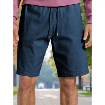 Pánská móda Sinsay - Kraťasy jogger - indigo - 5588D-57X - 5588D-57X-30