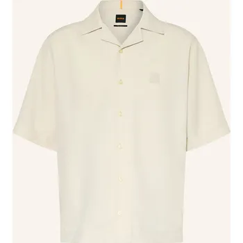 Pánská košile Boss Pánská Košile Resort Lapisy Relaxed Fit, béžová, 40