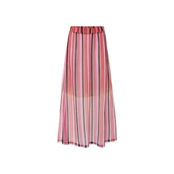 Dámská sukně esmara® Dámská maxi sukně (červená/růžová/oranžová, XS(32/34))