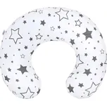 New Baby Povlak na kojící polštář Hvězdy šedé