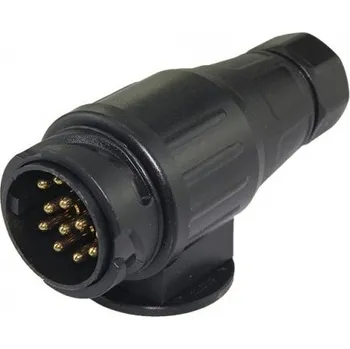 Příslušenství pro přívěs Zástrčka tažného zařízení 13 PIN plastová, 12V