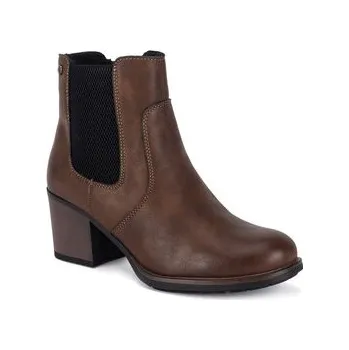 Dámské kozačky Polokozačky Clara Barson WS15221-02 Hnědá 36