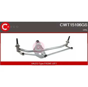 Stěrač Tyčoví stěračů CASCO CWT15106GS