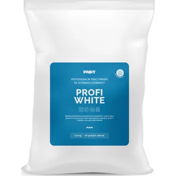 Prací prostředek PINNY Profi White prací prášek s bělícím účinkem, 3kg