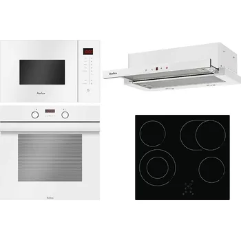 Set domácích spotřebičů Vestavný set Set Amica KMC 742 610 C + Amica OTP6641WG + Amica TFB 112 TKW + Amica TMI 25 CXW