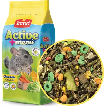 Krmivo pro hlodavce Jarad Active+ Činčila - 2x800g