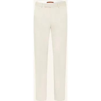 Pánské kalhoty Zegna Pánské Chino Kalhoty Regular Fit, bílá, 52