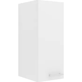 Koupelnový nábytek VCM Závěsná skříňka Esilo, v moderním stylu (Závěsná skříň, bílá/bílá, 1 Tür 30)