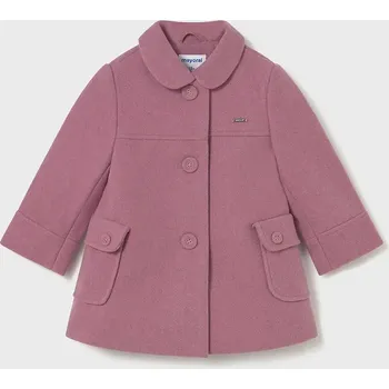 Dívčí kabát Dětský kabát Mayoral 2433.4B.Baby.9BYA růžová 30X, vel. 68