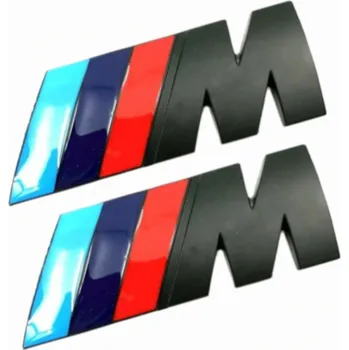 samolepka DENR 2x Samolepka 3D M, 45x15mm, barva černá/červená/modrá, velikost M