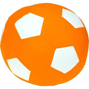 Taburet Dětský taburet MÍČ 50 cm - oranžová + bílá