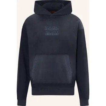 Pánská mikina Napapijri Pánská Mikina S Kapucí B-Comel, tmavě modrá, XL