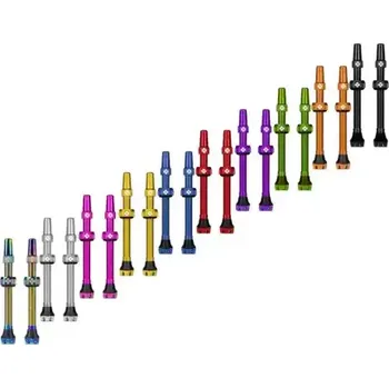 Duše na kolo Muc Off Tubeless Presta Valve KIT 60mm bezdušový ventilek 2 ks červená